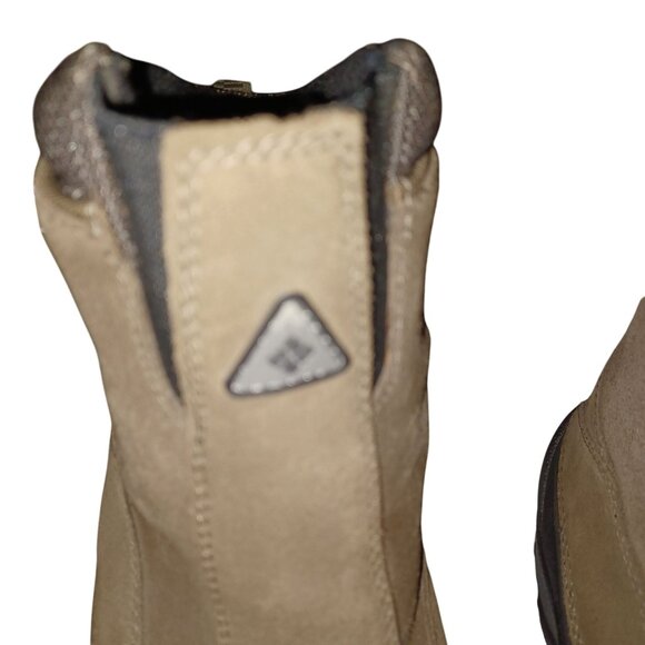 Columbia Cascadian Mountain Boots Brown Suede Water Resistant Mens Size 9 - Picture 11 of 14